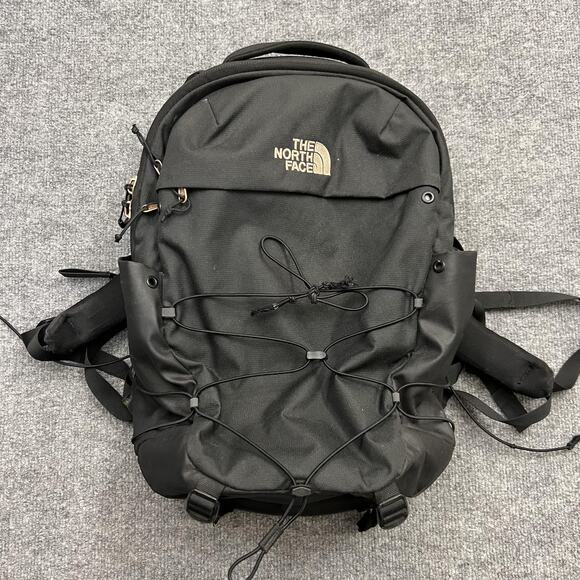 The North Face Borealis FlexVent Backpack Black 18" x 13" Large Daypack Hiking - Picture 1 of 12